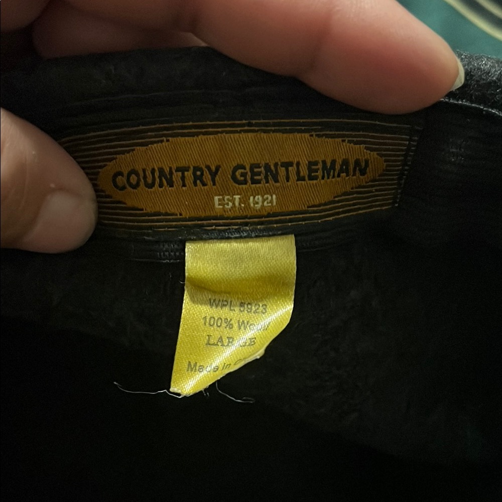 Gray Wool-Blend Flat Cap Hat - image 8